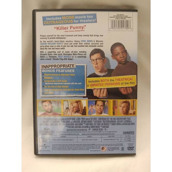 ROLE MODELS (DVD, 2009) - Picture 2 of 3